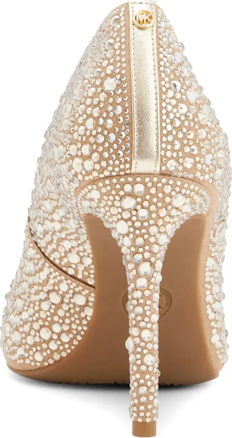 95mm Alina Flex rhinestone-embellished pumps - Image 3