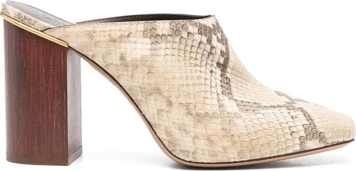 95mm Ambre mules