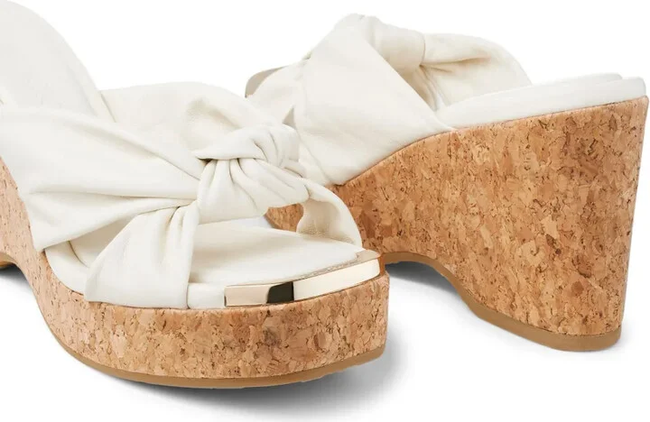 95mm Avenue wedge sandals - Image 5