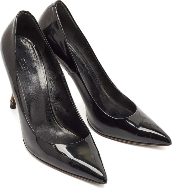 95mm Bamboo-heel pumps - Image 3