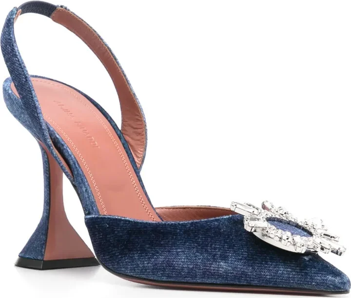 95mm Begum slingback pumps - Image 2