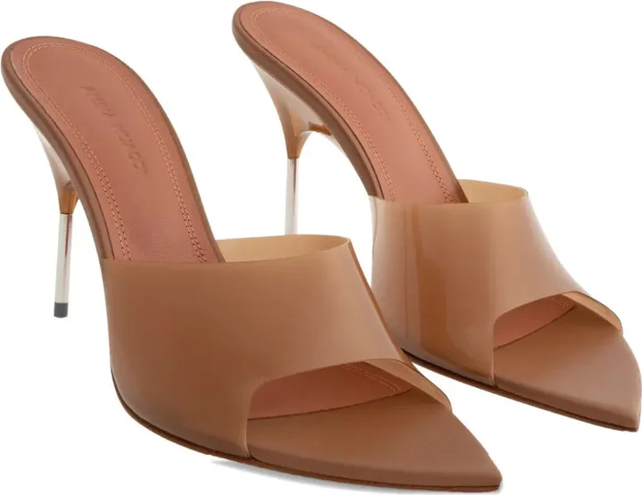 95mm Bianca Glass pointed-toe sandals - Image 2