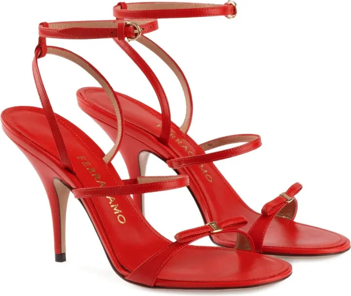 95mm Bow-Detail Sandals - Image 2