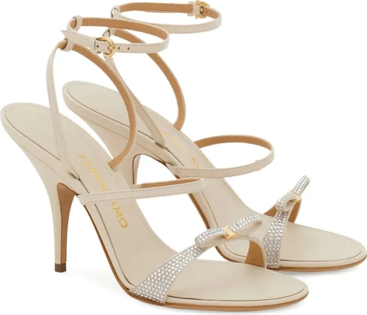 95mm Bow-Detail Sandals - Image 2