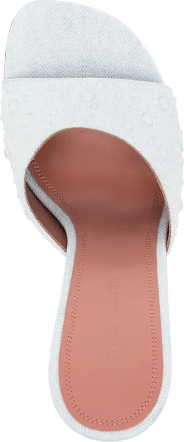 95mm Brigitte Clear Crystal sandals - Image 4