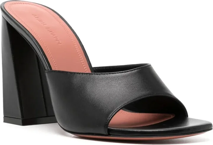 95mm Brigitte leather mules - Image 2