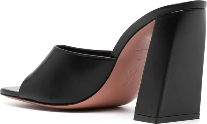 95mm Brigitte leather mules - Image 3