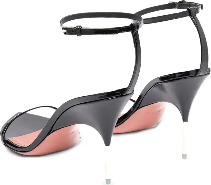 95mm Bruna patent sandals - Image 2