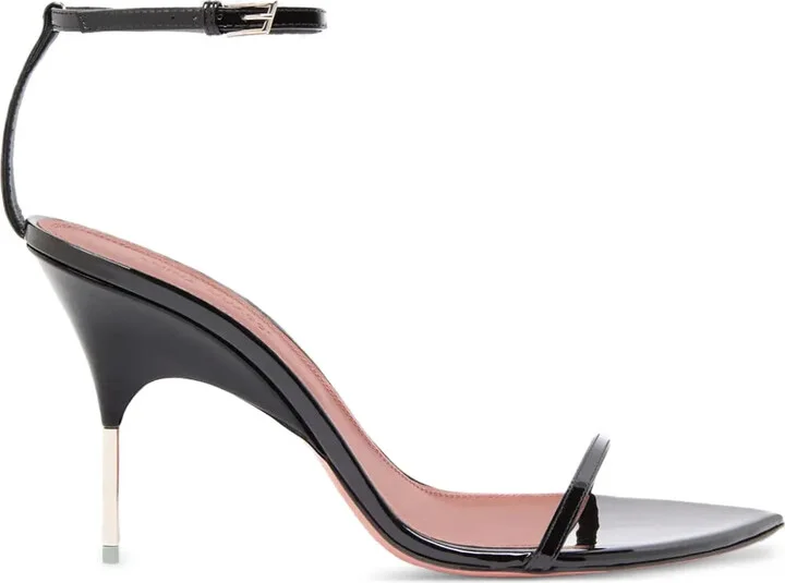 95mm Bruna patent sandals