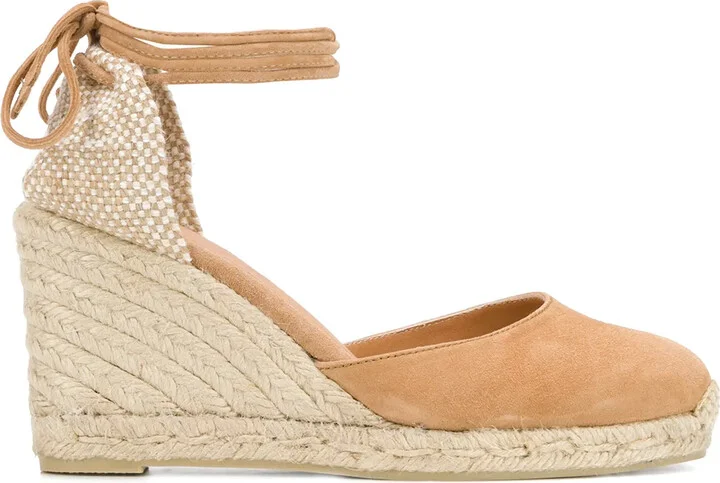 95mm Carina suede espadrilles