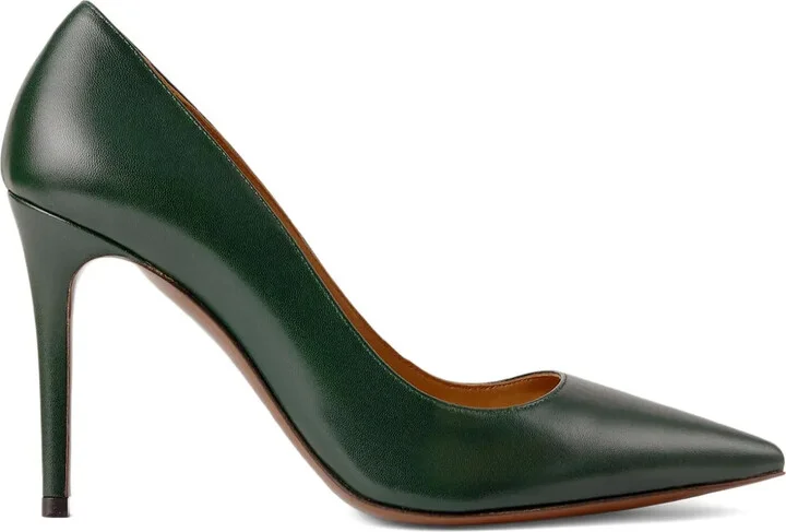 95mm Celia pointed-toe stiletto pumps