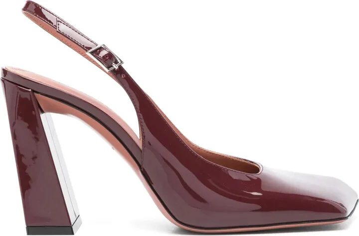 95mm Charlotte slingback pumps