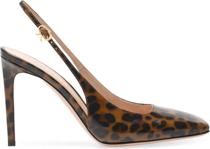 95mm Christina slingback pumps