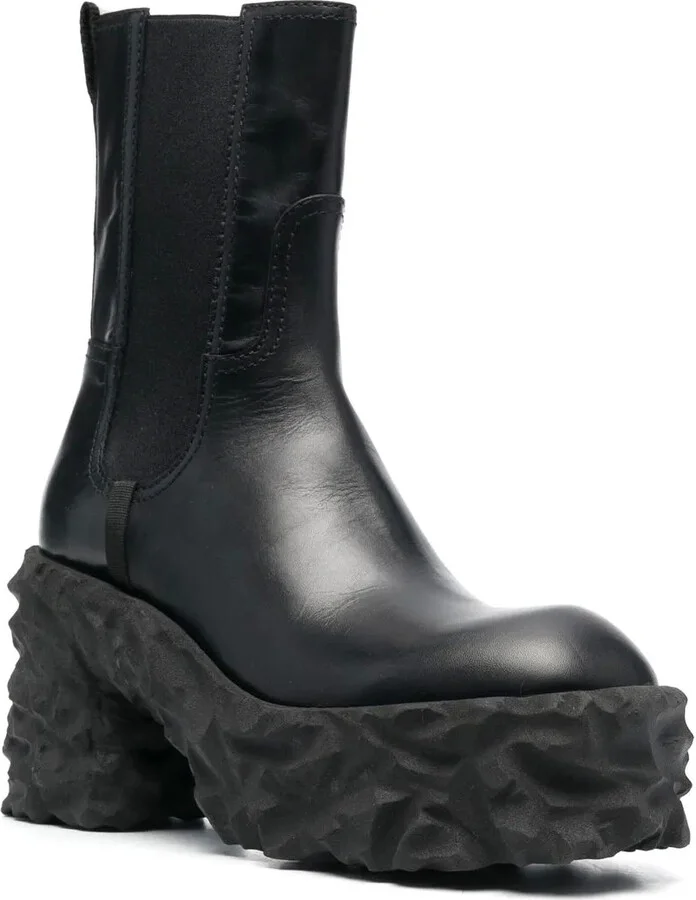 95mm Chunky-Block Heel Boots - Image 2