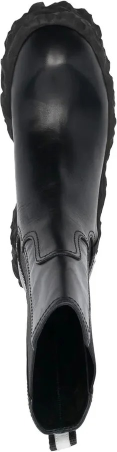 95mm Chunky-Block Heel Boots - Image 4