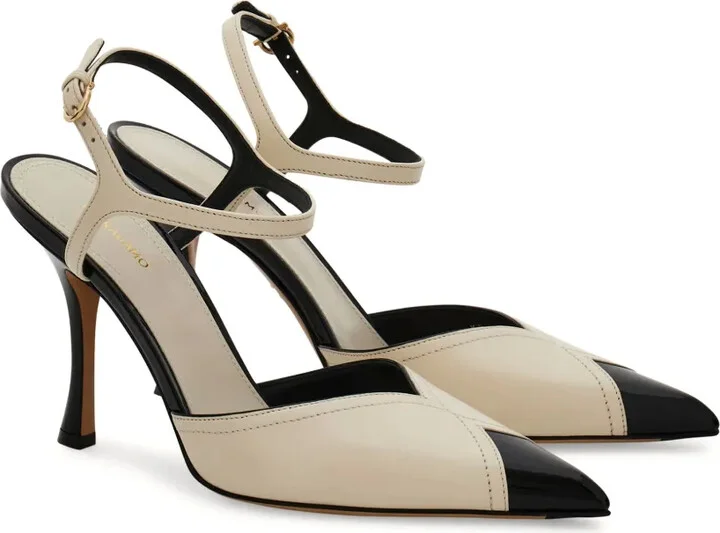 95mm Contrasting-Inlays Pumps - Image 2