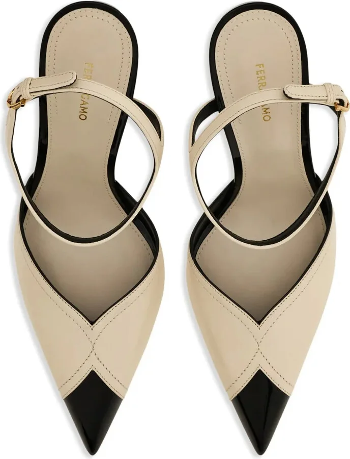 95mm Contrasting-Inlays Pumps - Image 4