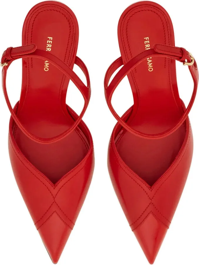 95mm Contrasting-Inlays Pumps - Image 4