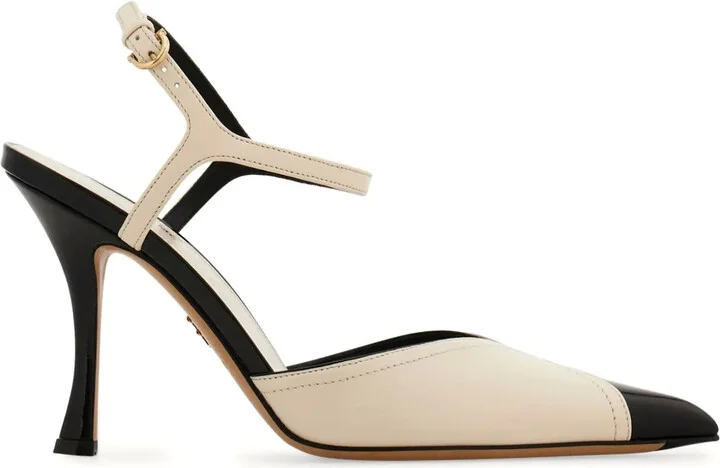 95mm Contrasting-Inlays Pumps
