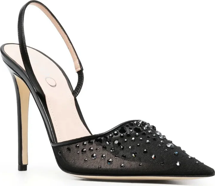 95mm Crystal-Embellished Pumps - Image 2