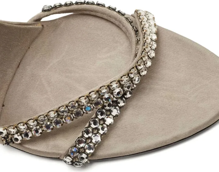 95mm Crystal-Embellished Sandals - Image 5
