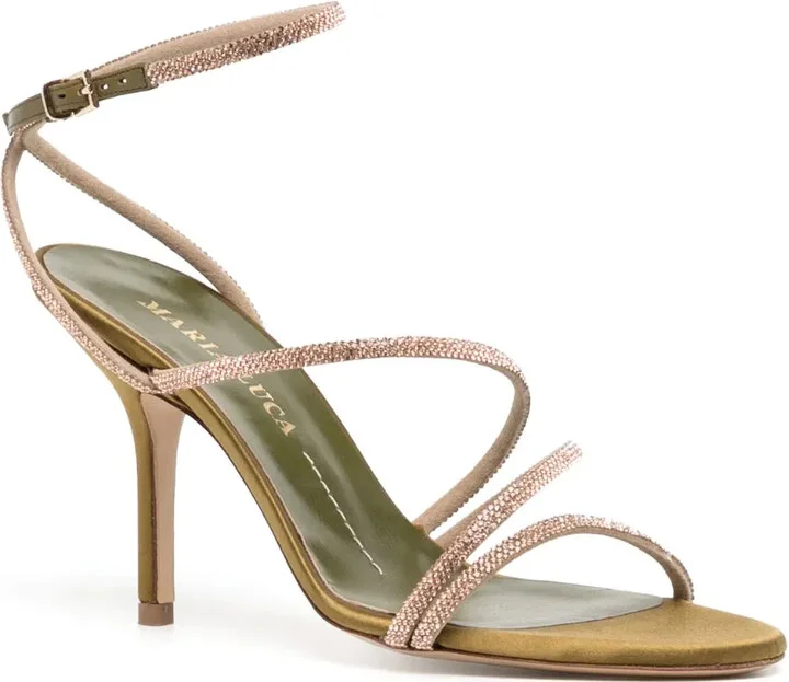 95mm Crystal-Embellished Sandals - Image 2