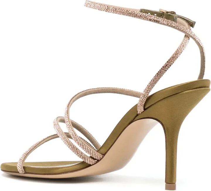 95mm Crystal-Embellished Sandals - Image 3