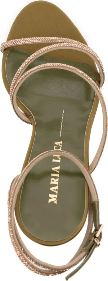 95mm Crystal-Embellished Sandals - Image 4