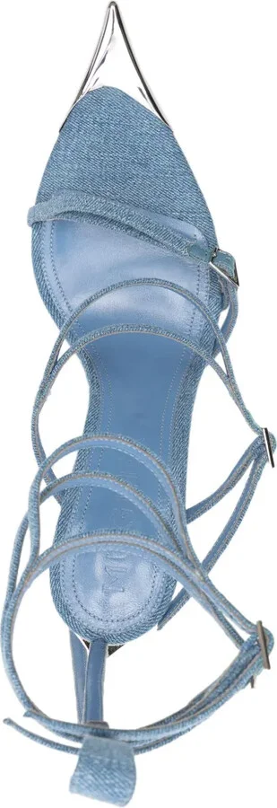 95mm Denim Sandals - Image 4