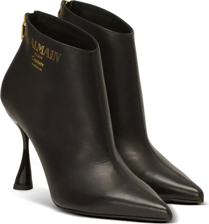 95mm Eden leather ankle boots - Image 2