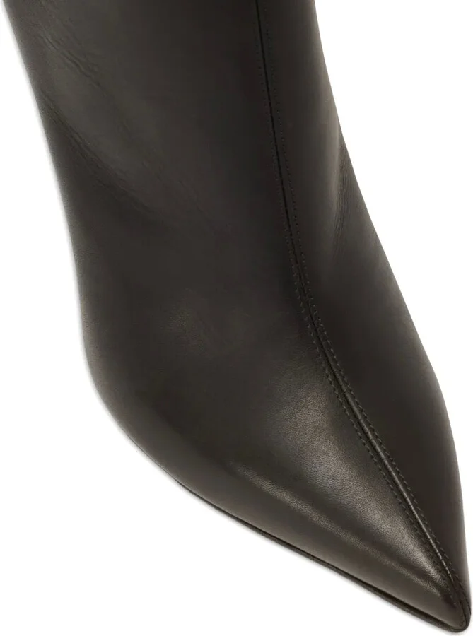 95mm Eden leather ankle boots - Image 5
