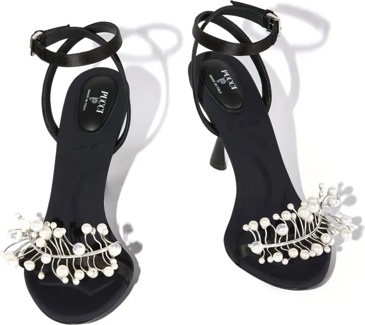 95mm Embellished Sandals - Image 5