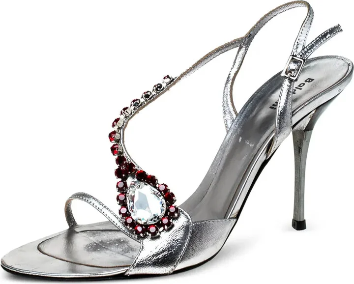95mm Embellished Slingback Sandals - Image 2