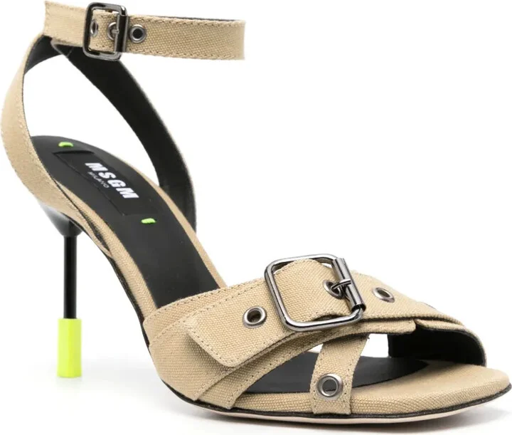 95mm Eyelet-Embellished Sandals - Image 2