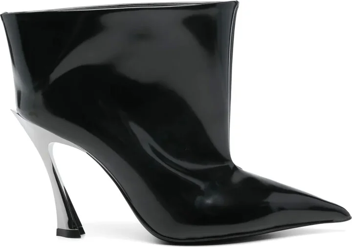 95mm Fang ankle boots