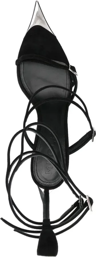 95mm Fang suede sandals - Image 4