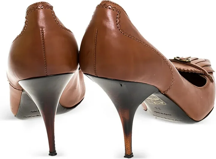 95mm Fringe-Detail Pointed-Toe Pumps - Image 3