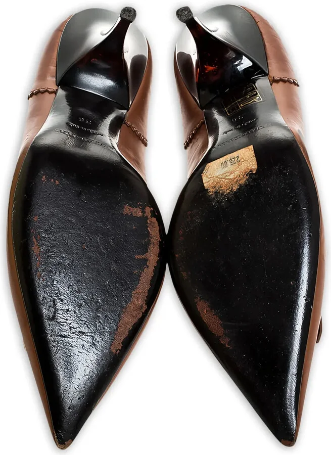 95mm Fringe-Detail Pointed-Toe Pumps - Image 4