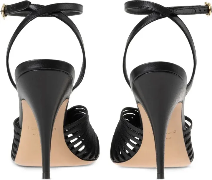95mm Gancini stiletto-heel sandals - Image 3