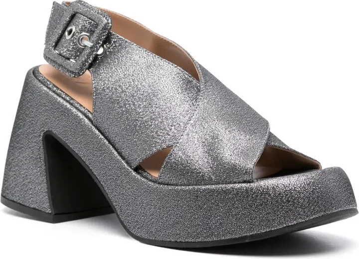 95mm Glitter Sandals - Image 2