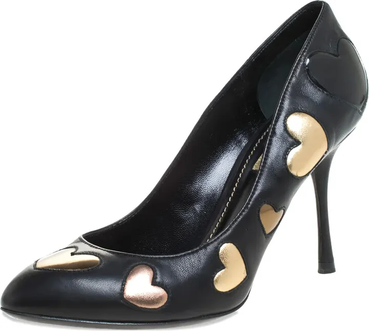 95mm Heart-Embellished Pumps - Image 2