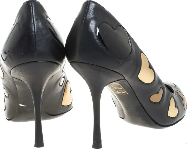 95mm Heart-Embellished Pumps - Image 3