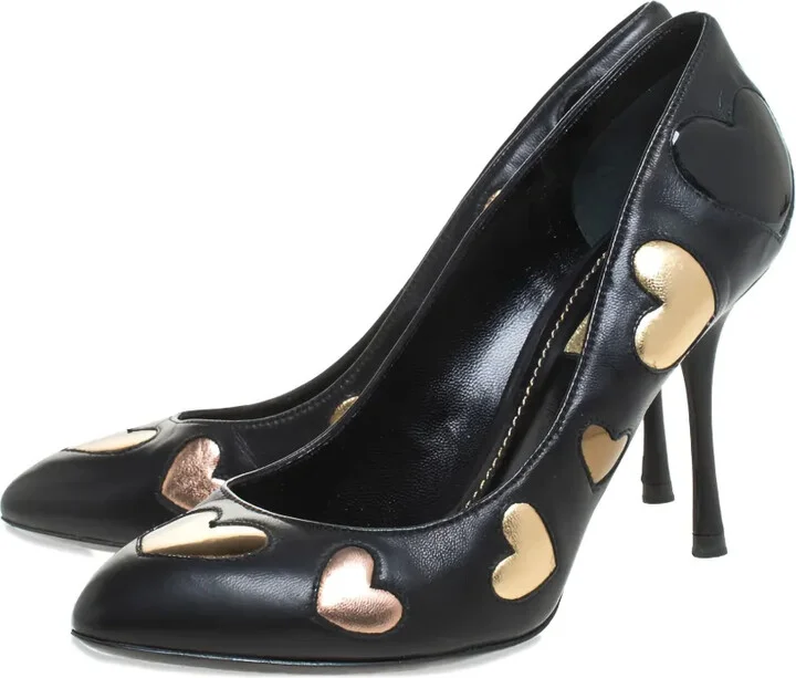 95mm Heart-Embellished Pumps - Image 4