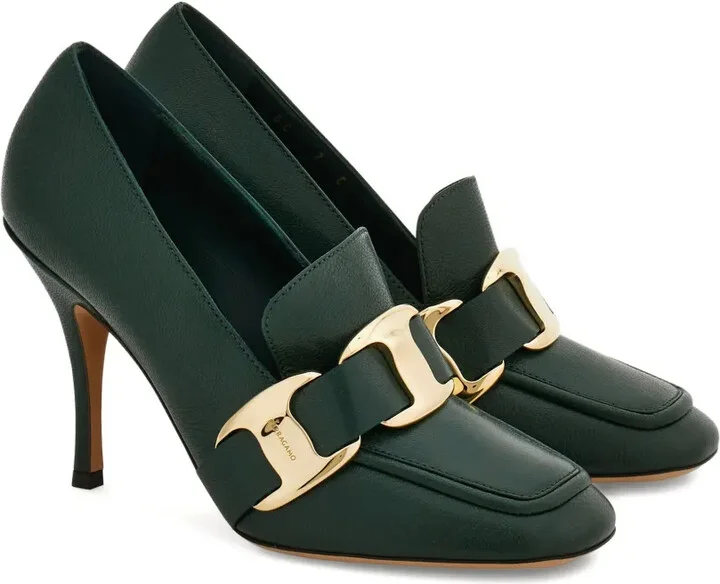 95mm High-Heeled Loafers - Image 2