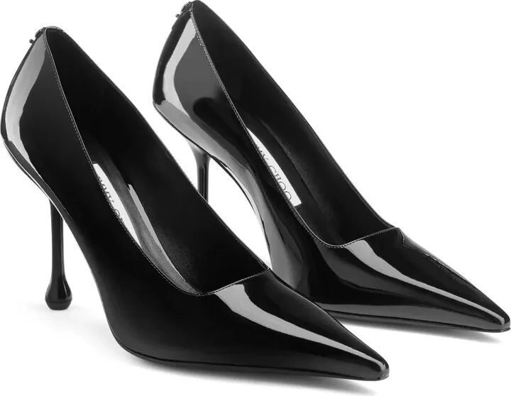 95mm Ixia patent leather pumps - Image 2