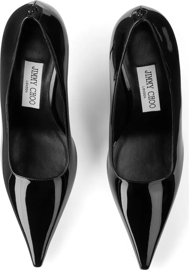 95mm Ixia patent leather pumps - Image 4