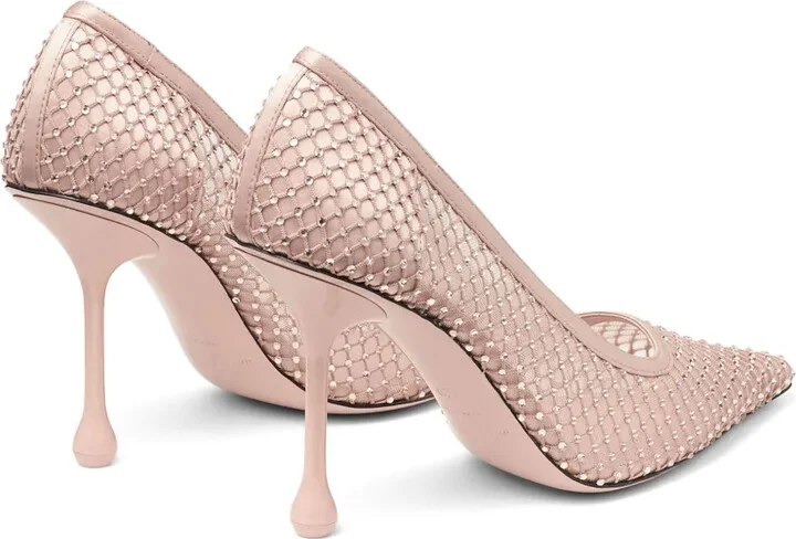 95mm Ixia satin pumps - Image 3