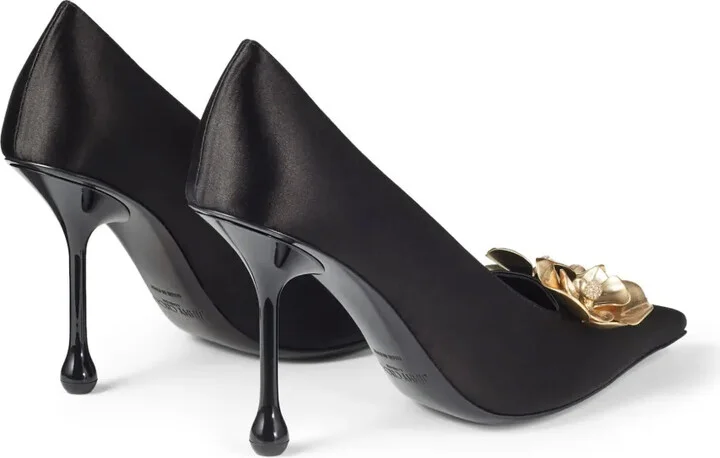 95mm Ixia satin pumps - Image 3