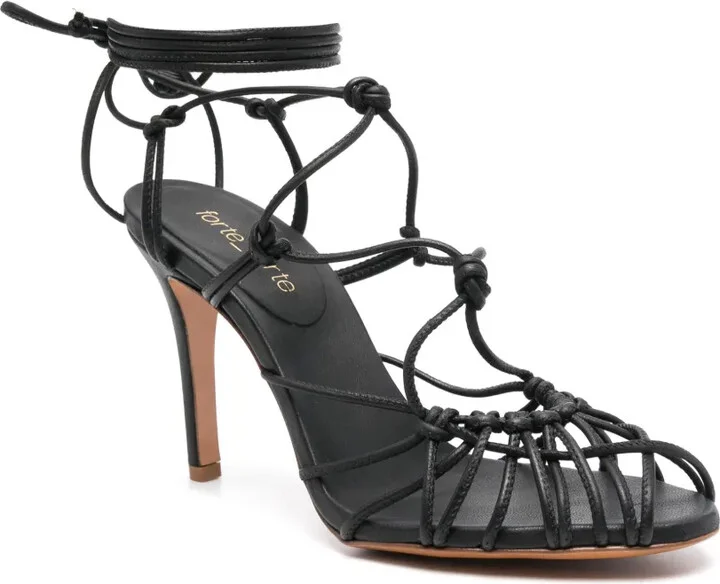 95mm Lace-Up Sandals - Image 2
