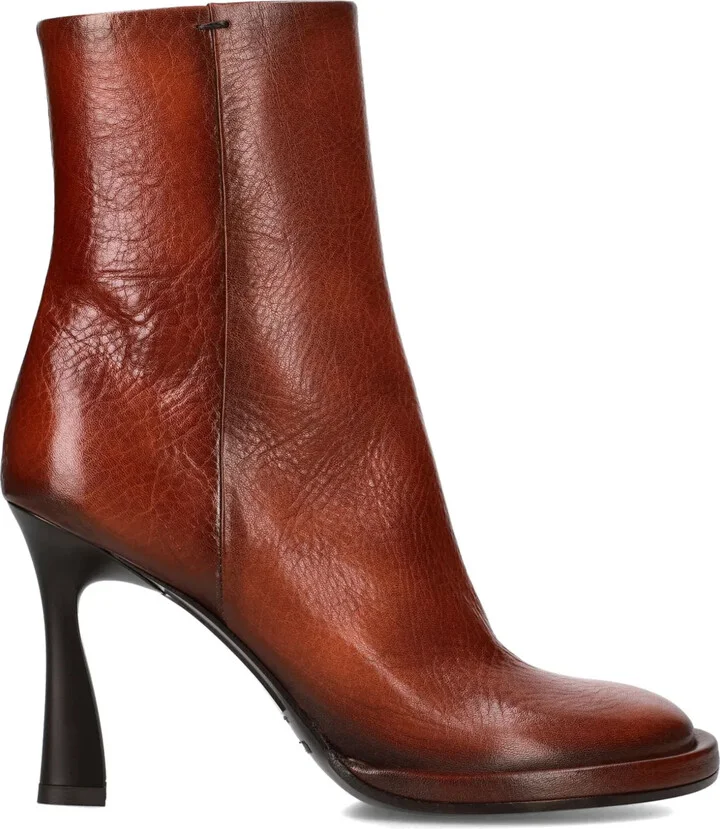 95mm Leather Ankle Boots